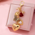 Load image into Gallery viewer, BAG CHARM, HEART BOW BUTTERFLY CHARM