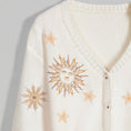Load image into Gallery viewer, Cardigan, Sunflower V Neck