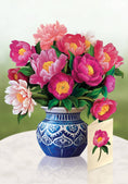 Load image into Gallery viewer, Peony Paradise (8 Pop-up Greeting Cards)