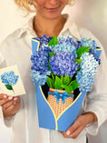 Load image into Gallery viewer, Nantucket Hydrangeas (8 Pop-up Greeting Cards)