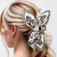 Load image into Gallery viewer, HAIR CLAW CLIPS, PAISLEY BOHO VINTAGE