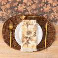 Load image into Gallery viewer, Napkins, Fall Leaf & Pumpkin (Set of 4)