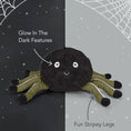 Load image into Gallery viewer, Halloween Webster the Spider - Glows in the Dark!
