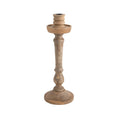 Load image into Gallery viewer, Hand-Carved Mango Wood Taper Holder