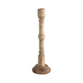 Load image into Gallery viewer, Hand-Carved Mango Wood Taper Holder