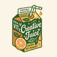 Load image into Gallery viewer, Sticker, Creative Juice