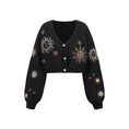 Load image into Gallery viewer, Cardigan, Sunflower V Neck