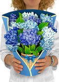 Load image into Gallery viewer, Nantucket Hydrangeas (8 Pop-up Greeting Cards)