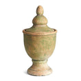 Load image into Gallery viewer, Urn, Weathered Garden Lidded