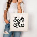 Load image into Gallery viewer, Tote Bag, Script Books and Coffee
