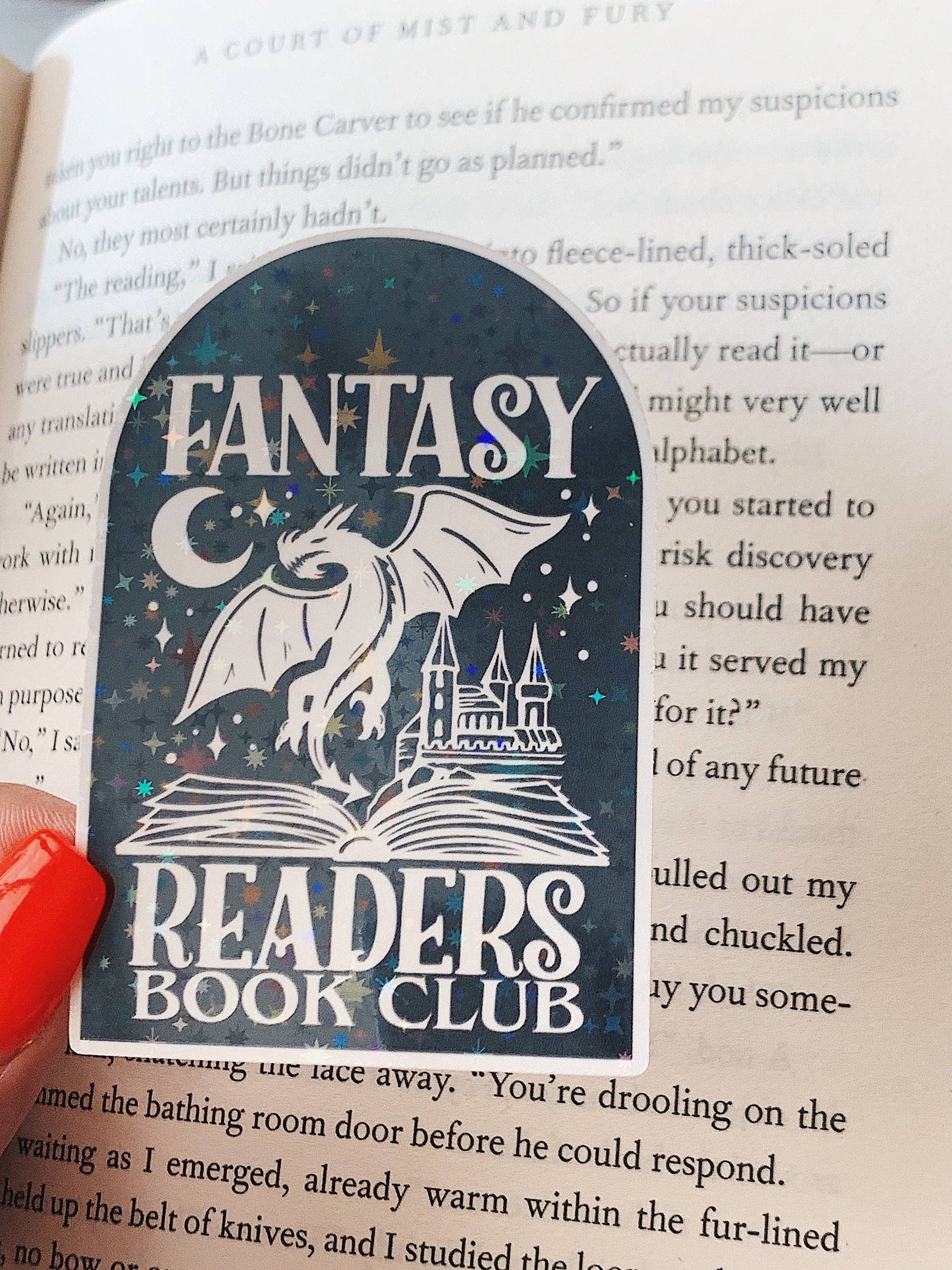 Sticker, Fantasy Book Club