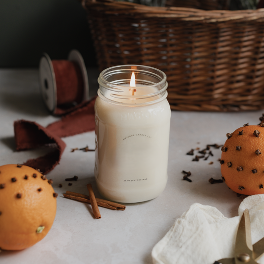 Candle, Sweet Orange & Clove