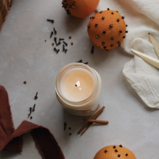 Candle, Sweet Orange & Clove