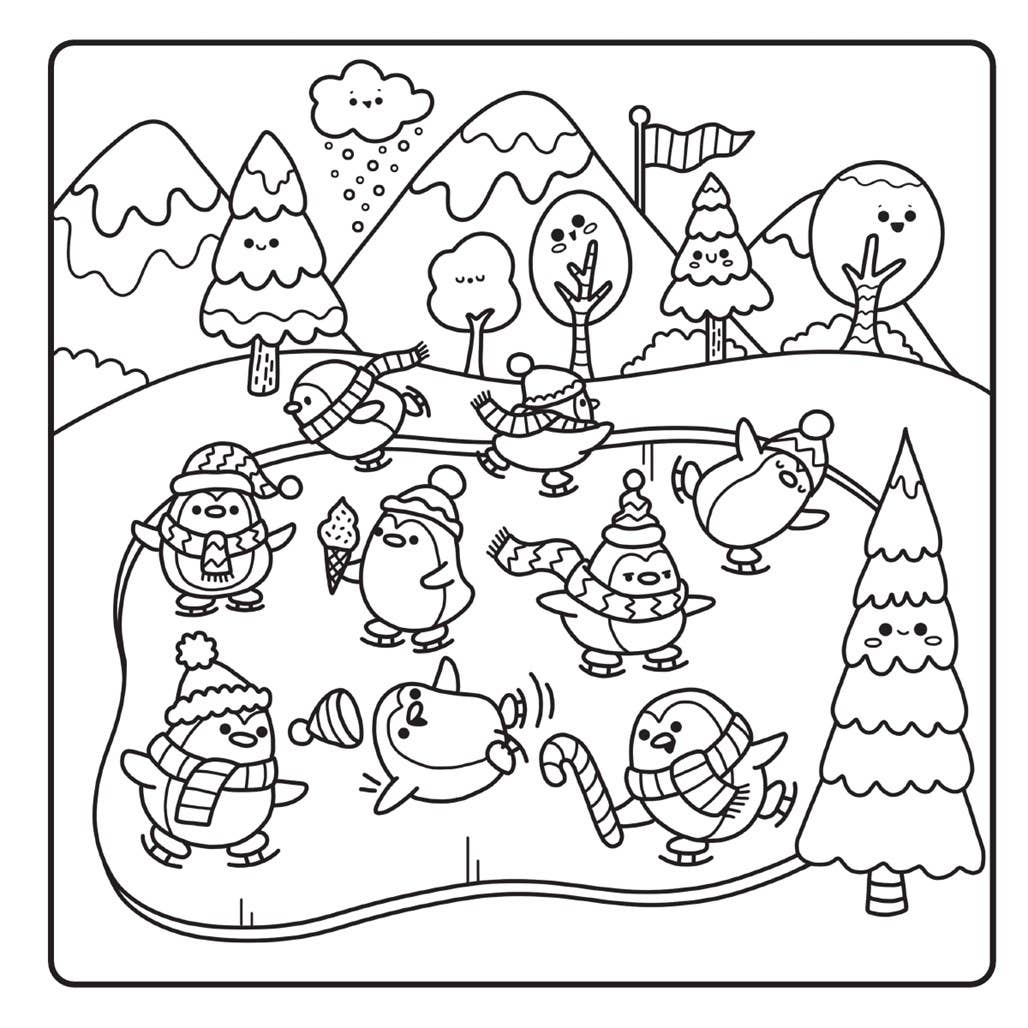 Cozy Coloring: Christmas: Cozy Coloring