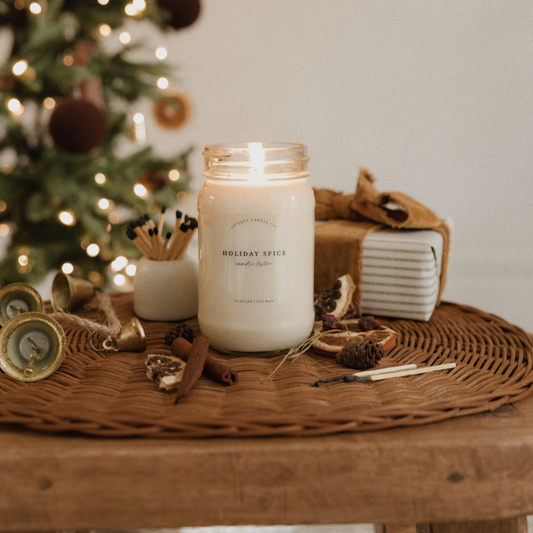 Candle, Holiday Spice