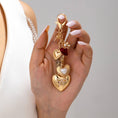 Load image into Gallery viewer, BAG CHARM, HEART BOW BUTTERFLY CHARM
