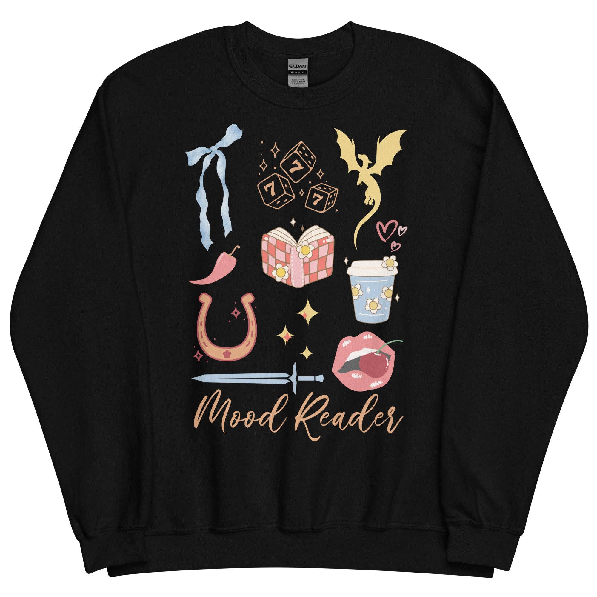 Sweatshirt, Mood Reader Collage