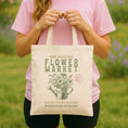 Load image into Gallery viewer, Tote Bag, Flower Market Everyday
