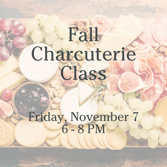 Fall Charcuterie Class