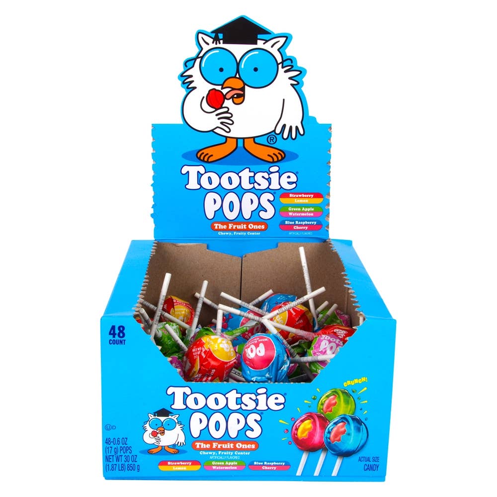 Candy, Tootsie Pop Fruit Ones