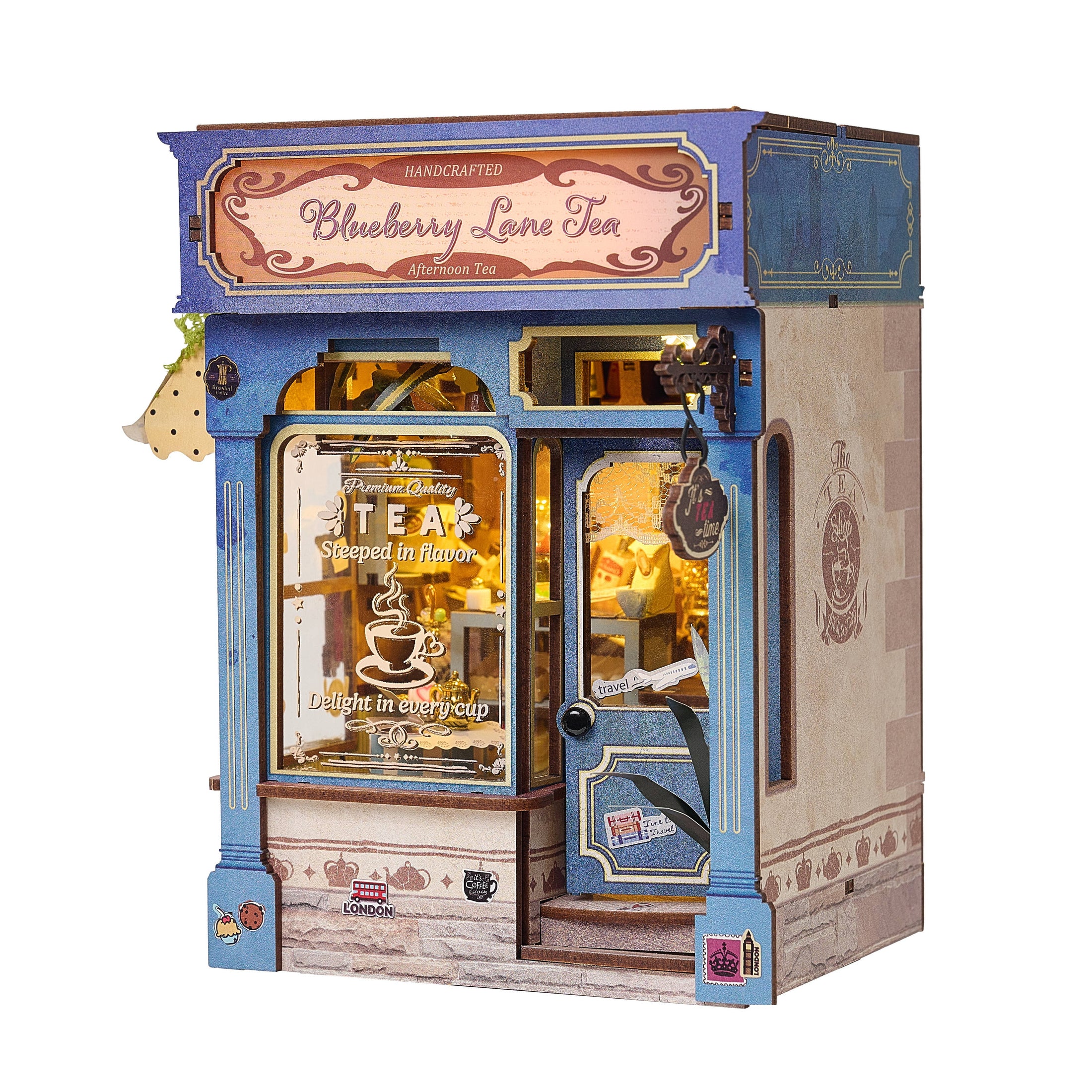 DIY Book Nook Kit: Blueberry Lane Tea