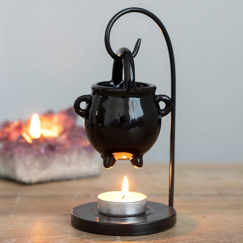 Oil Burner, Hanging Cauldron