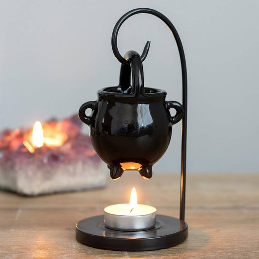 Oil Burner, Hanging Cauldron
