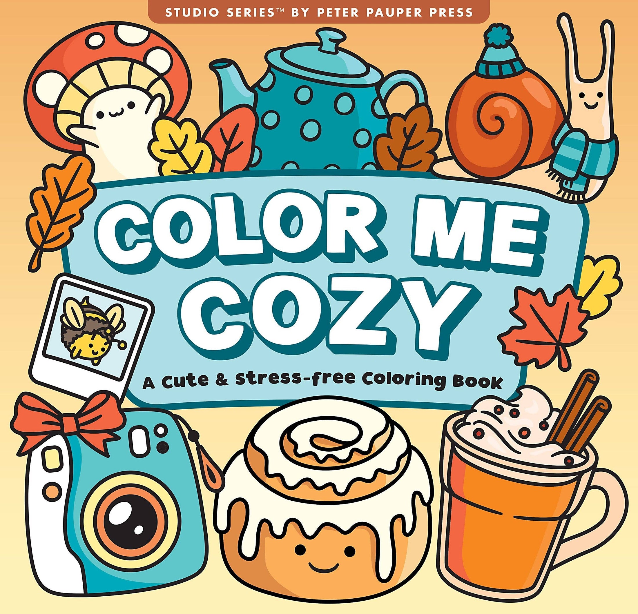 Adult Coloring Book, Color Me Cozy