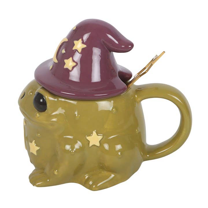Mug, Magic Toad Shaped with Spoon