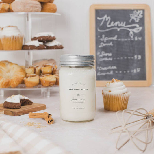 Candle, Main Street Bakery