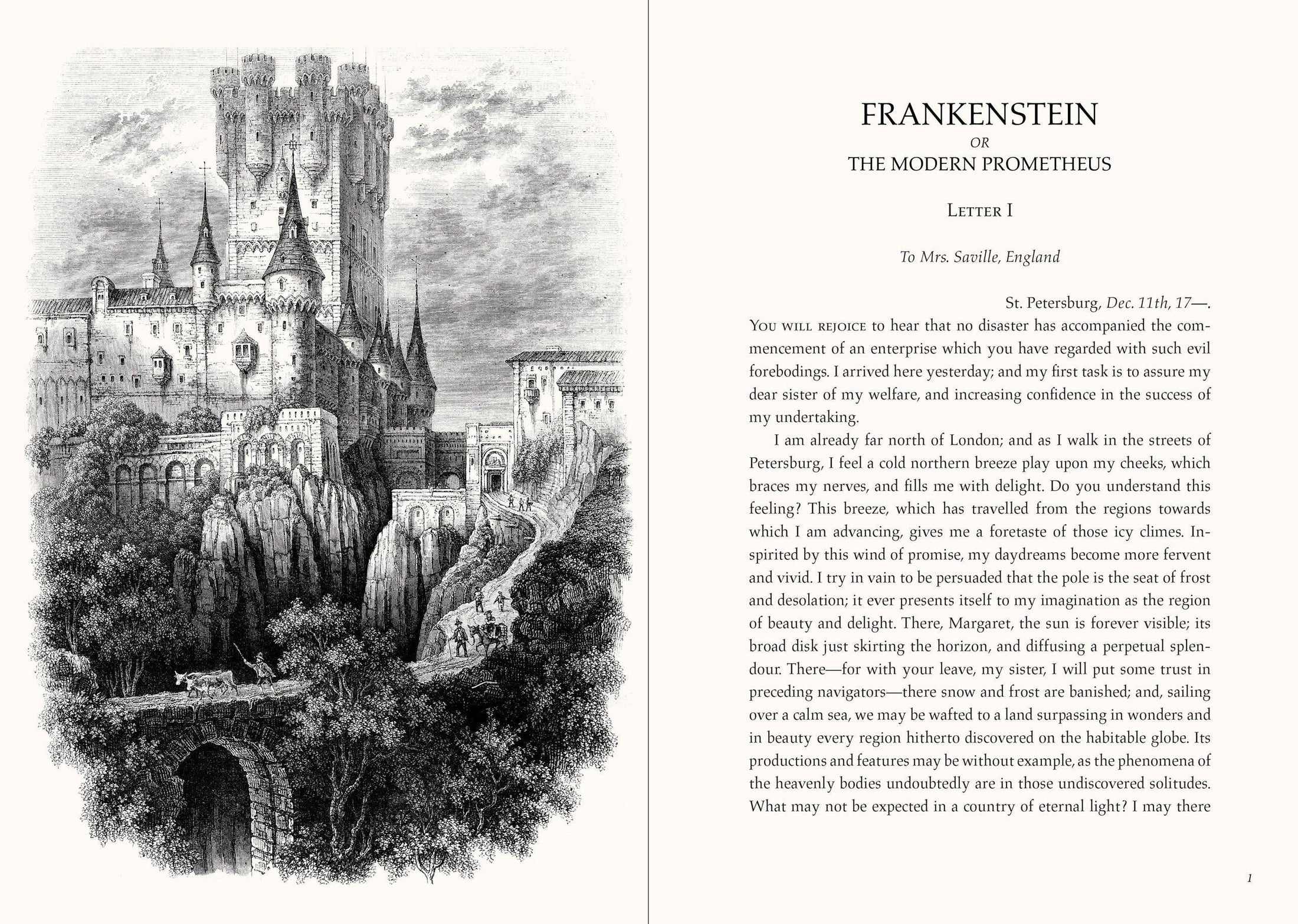 Keepsake Book, Frankenstein