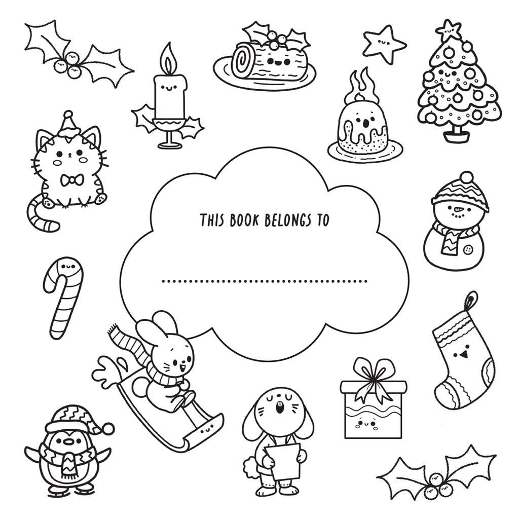 Cozy Coloring: Christmas: Cozy Coloring