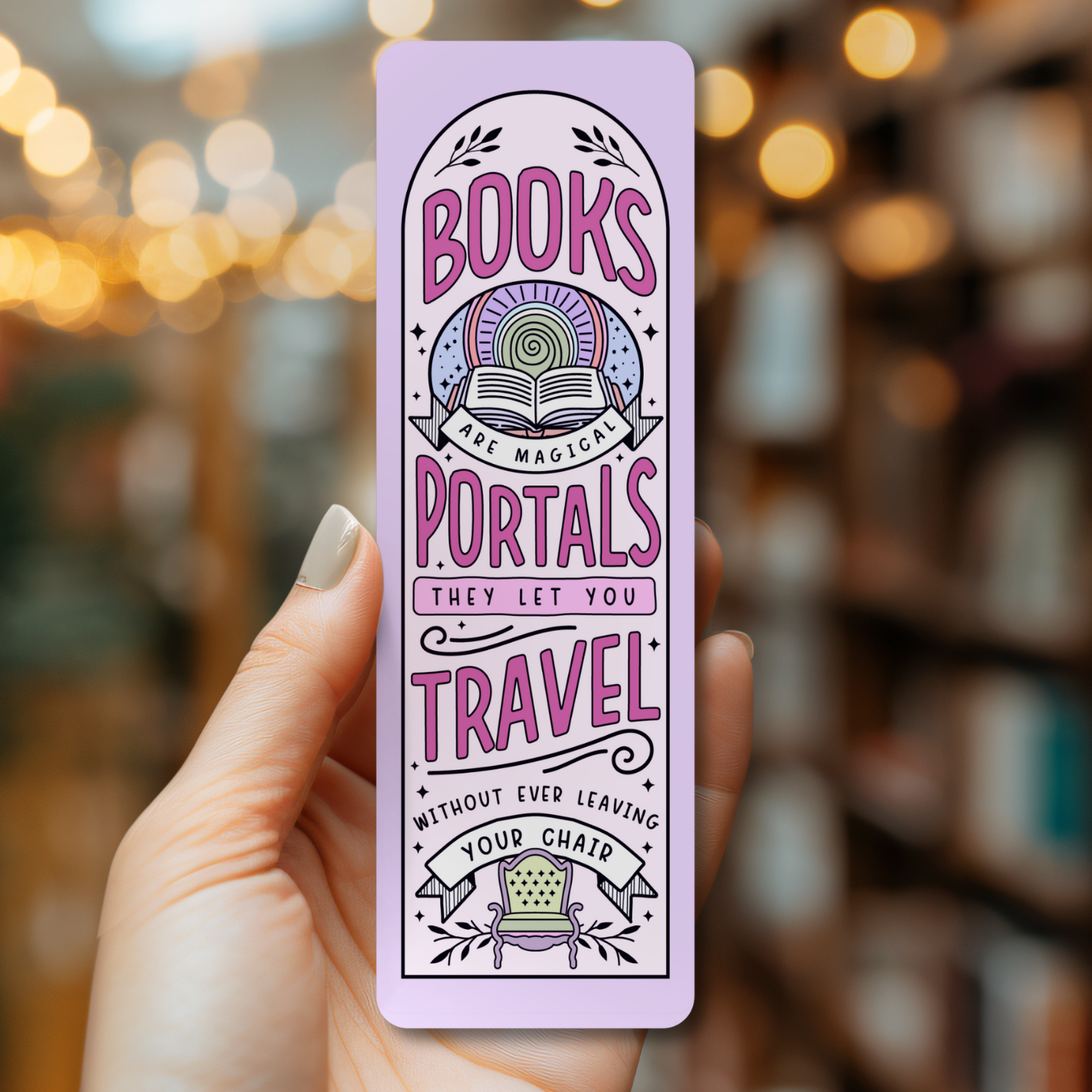 Bookmark, Books Are Portals