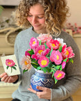 Load image into Gallery viewer, Peony Paradise (8 Pop-up Greeting Cards)
