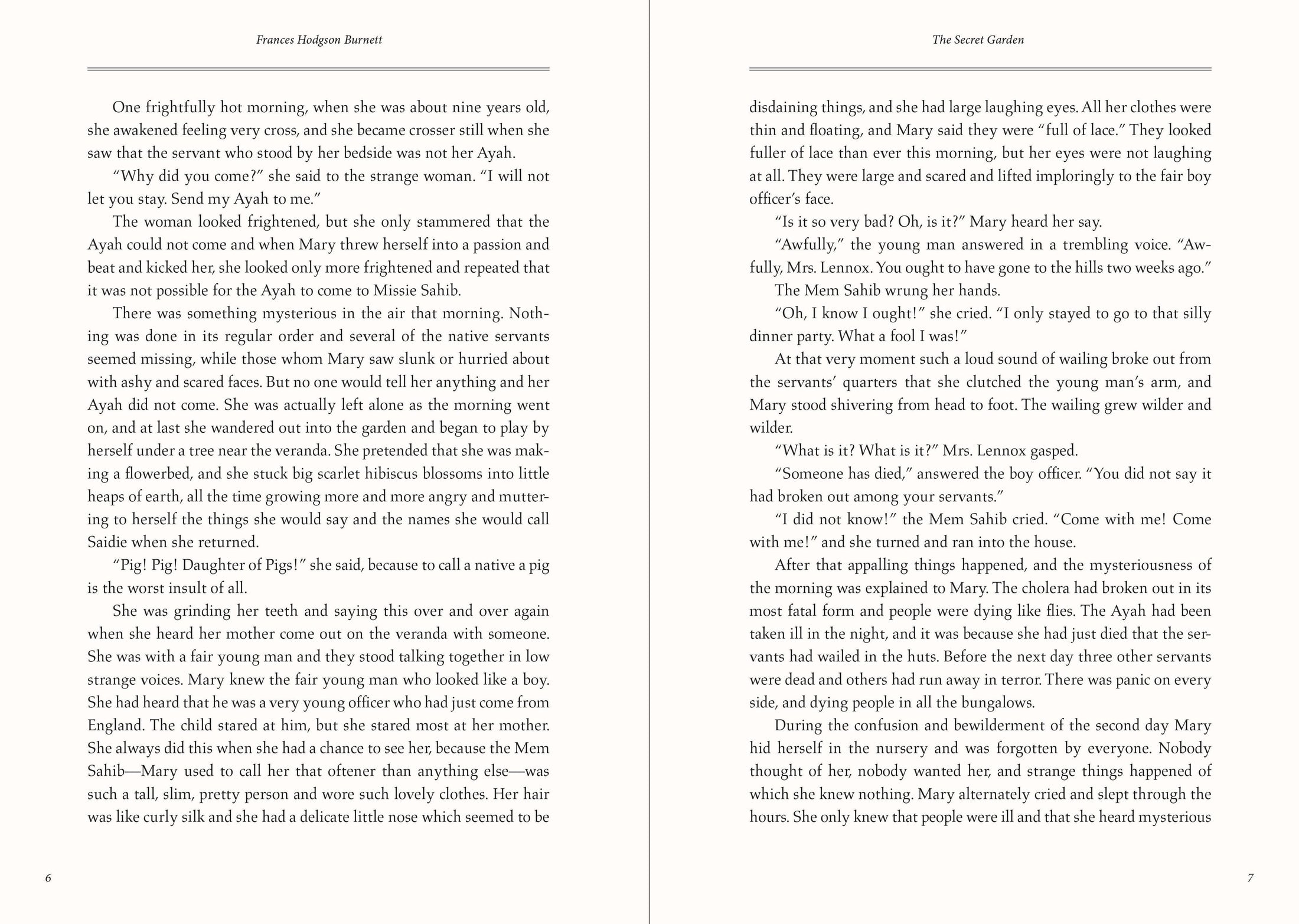 Keepsake Book, The Secret Garden