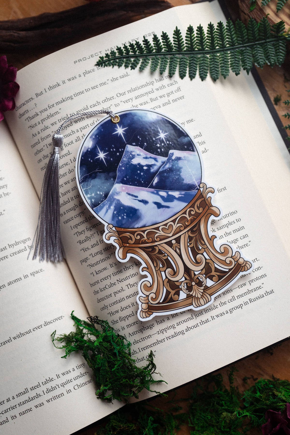 The Dreamer's Starlit Mountains Bookmark
