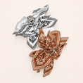 Load image into Gallery viewer, HAIR CLAW CLIPS, PAISLEY BOHO VINTAGE
