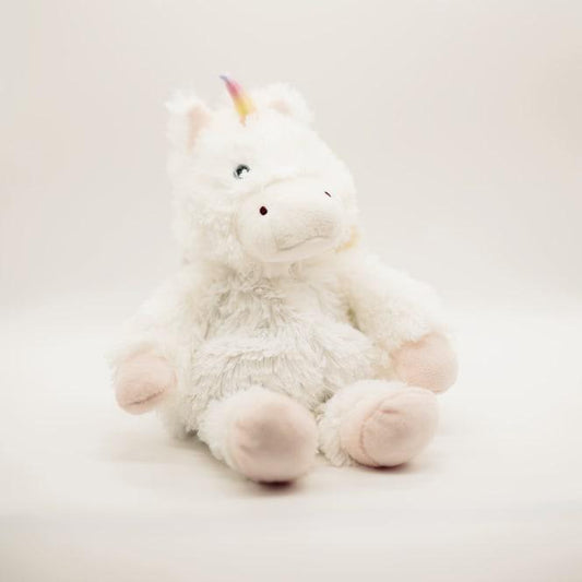 Junior Warmie, White Unicorn