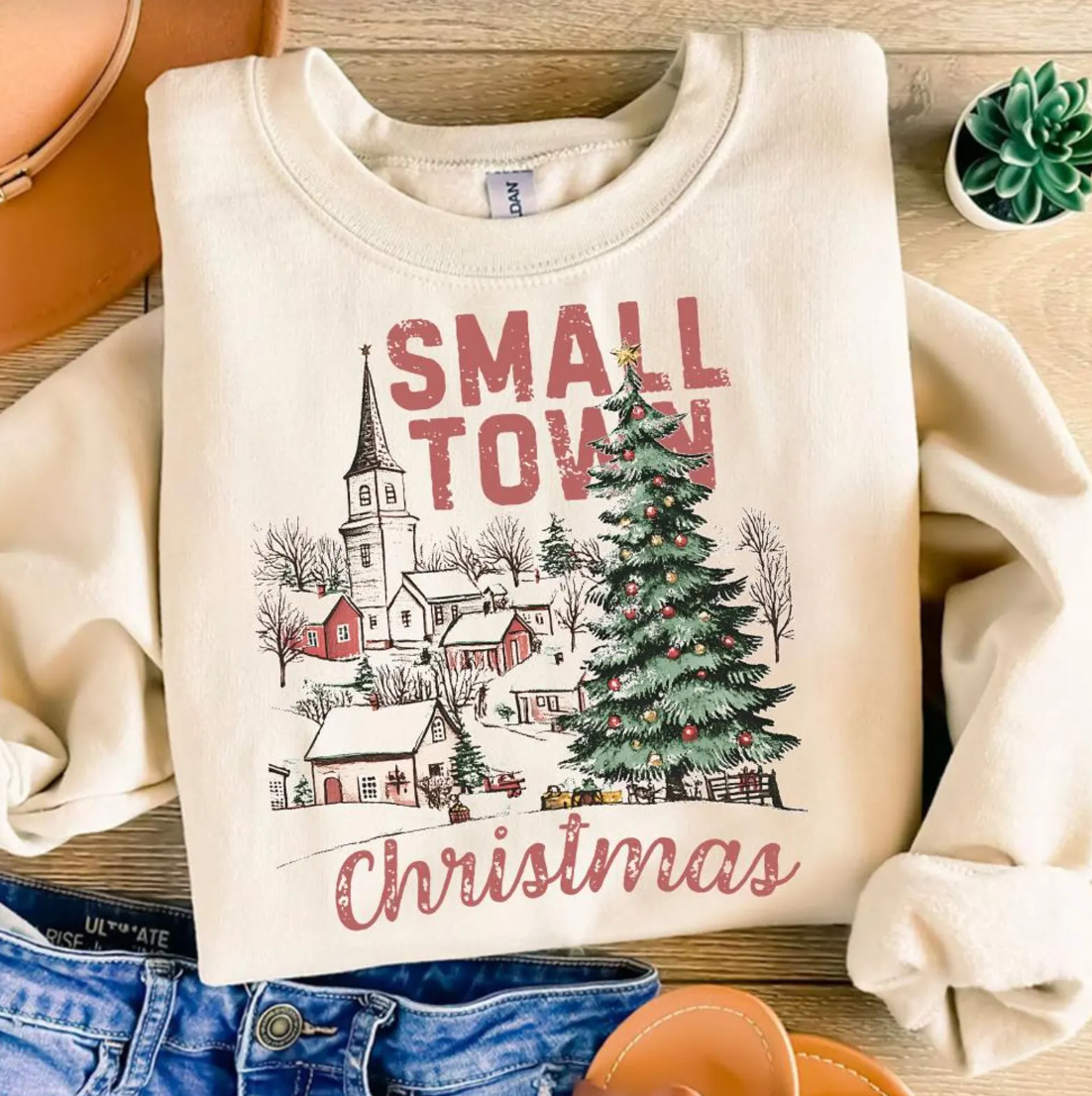 Sweatshirt, Small Town Christmas