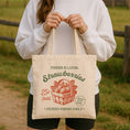 Load image into Gallery viewer, Tote Bag, Fresh Strawberries Everyday
