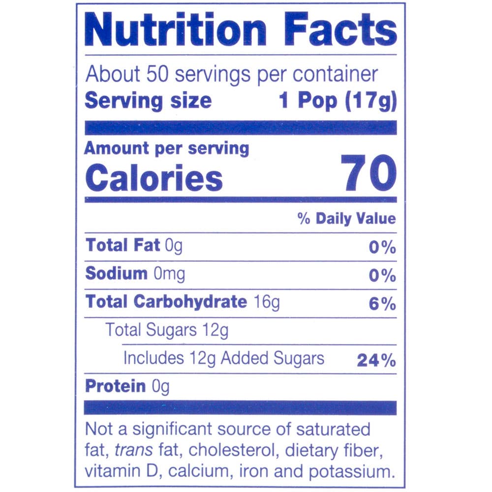 Candy, Tootsie Pop Fruit Ones