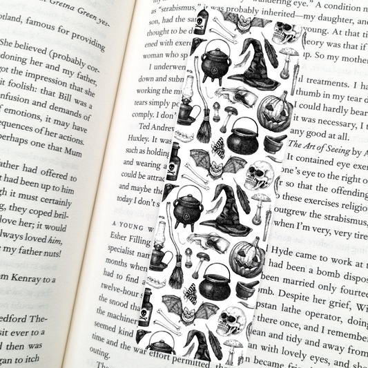 Bookmark, Halloween Apothecary