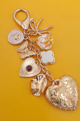Load image into Gallery viewer, BAG KEY CHARM-HEART BOW BUTTERFLY CLOVER | 80K056
