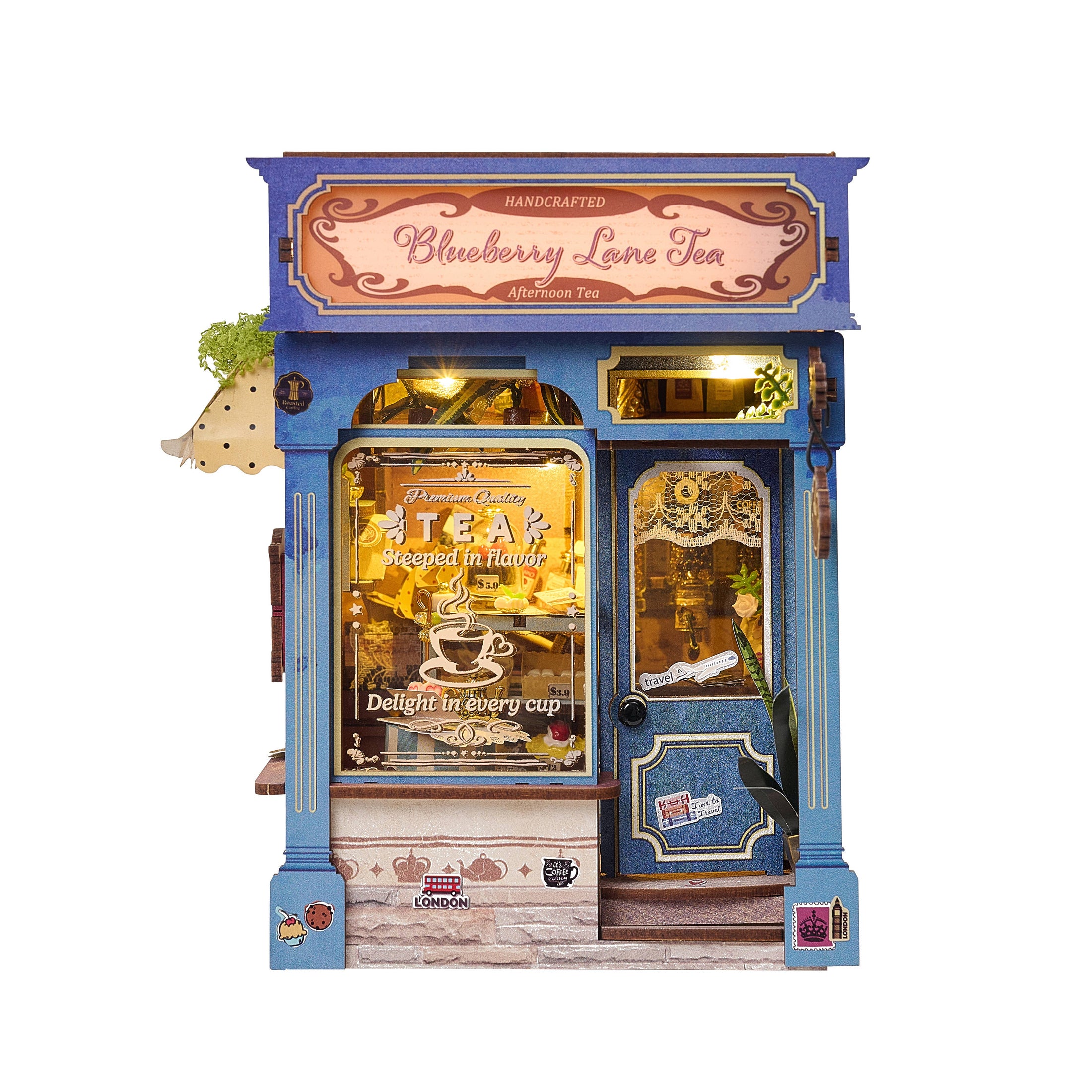 DIY Book Nook Kit: Blueberry Lane Tea