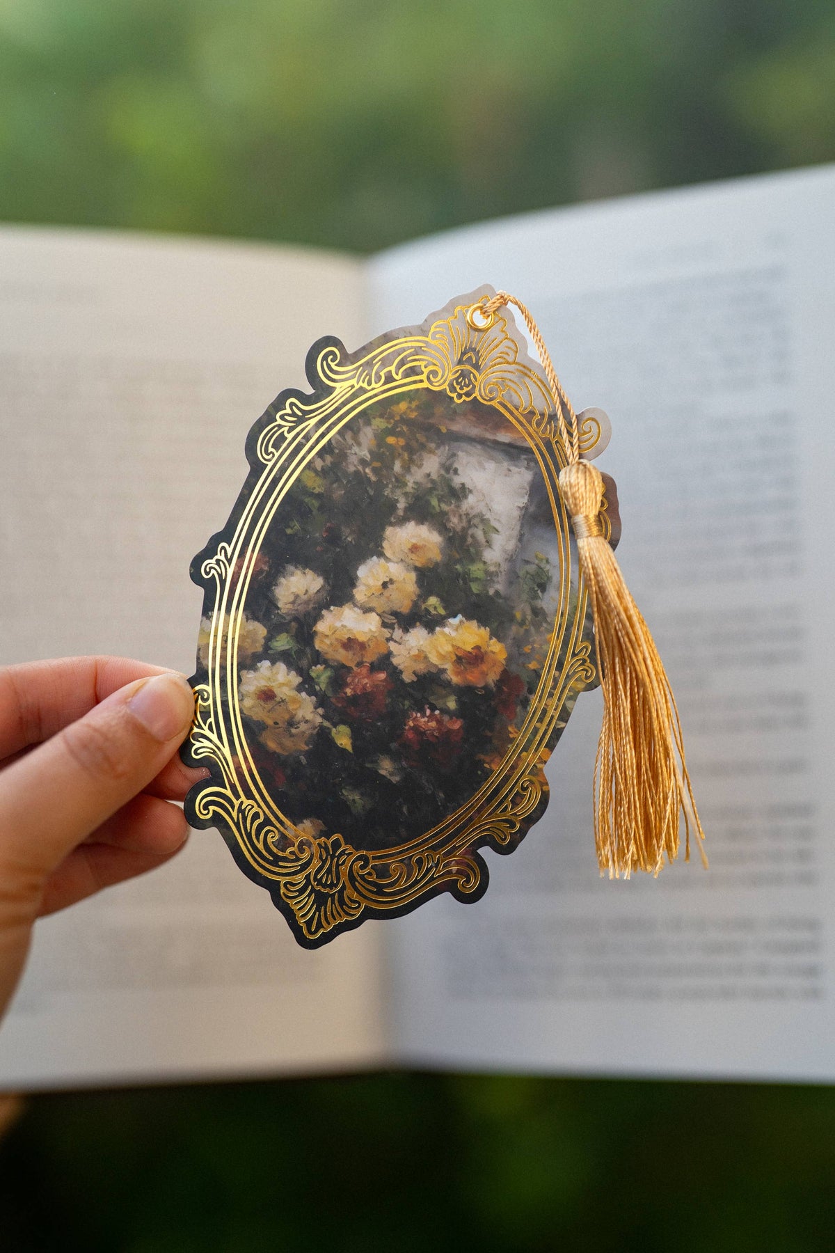 The Gilded Garden Foil Bookmark | Bookish Romantasy
