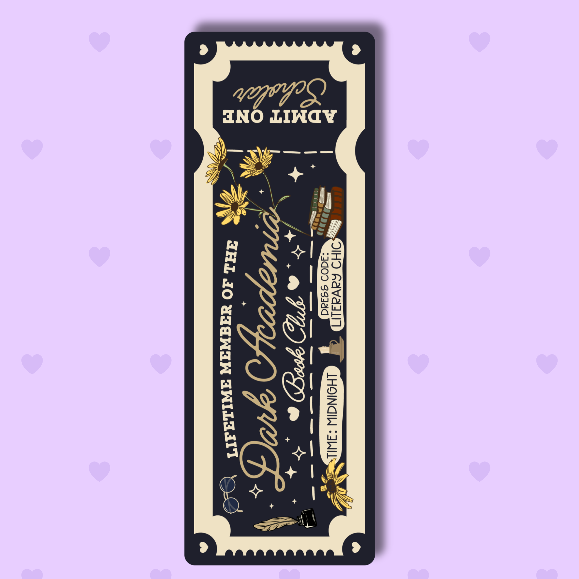 Bookmark, Dark Academia