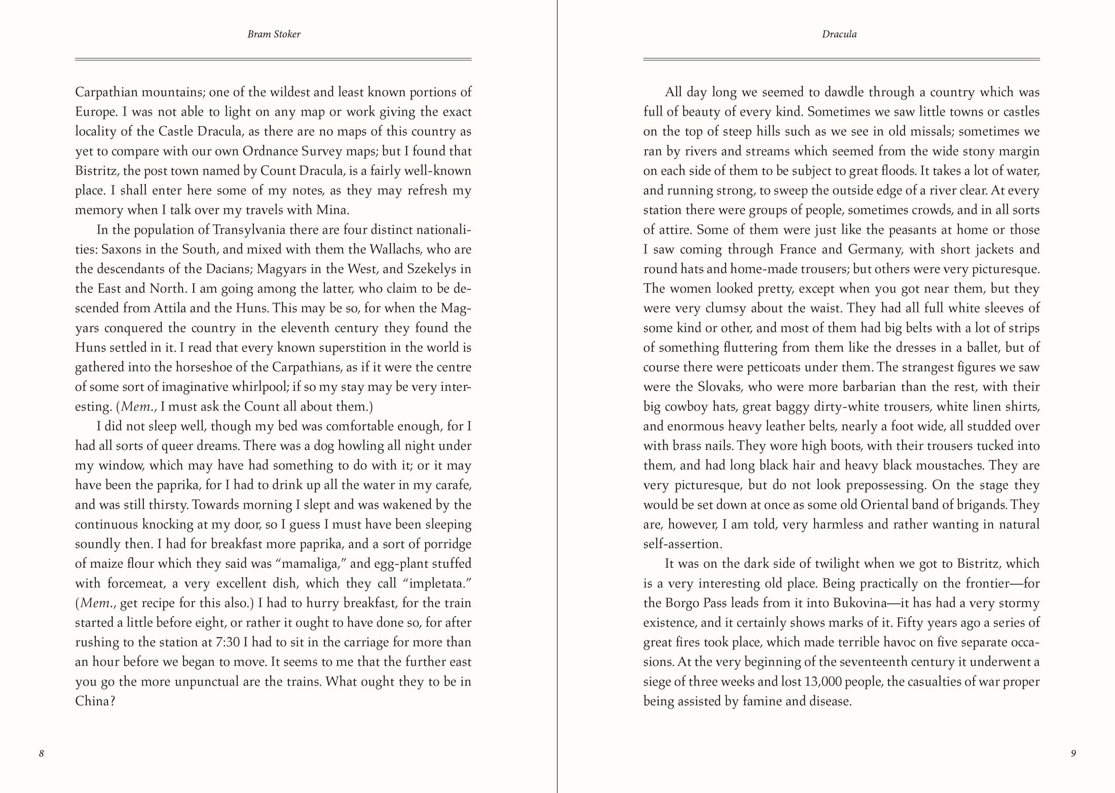 Keepsake Book, Dracula