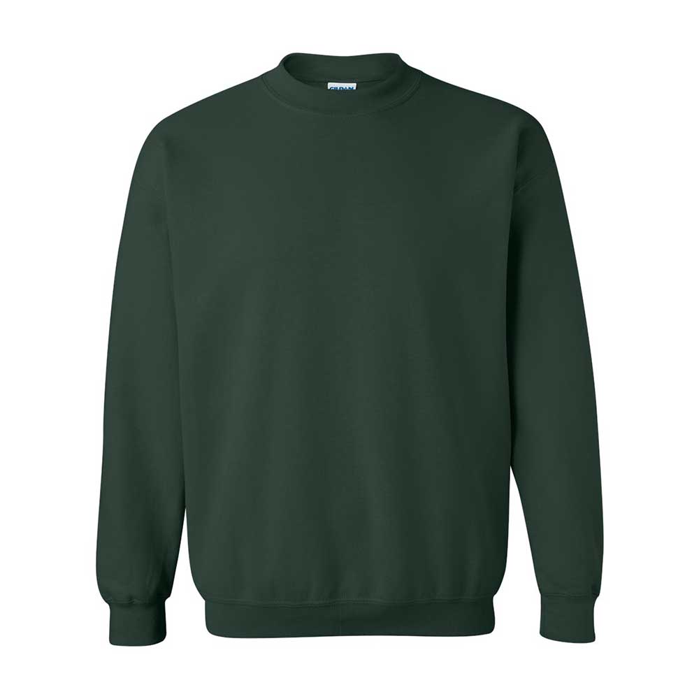 Embroidered Harry Potter Icons Crewneck Sweatshirt: 50/50 cotton/poly / XL / Ash