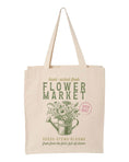 Load image into Gallery viewer, Tote Bag, Flower Market Everyday
