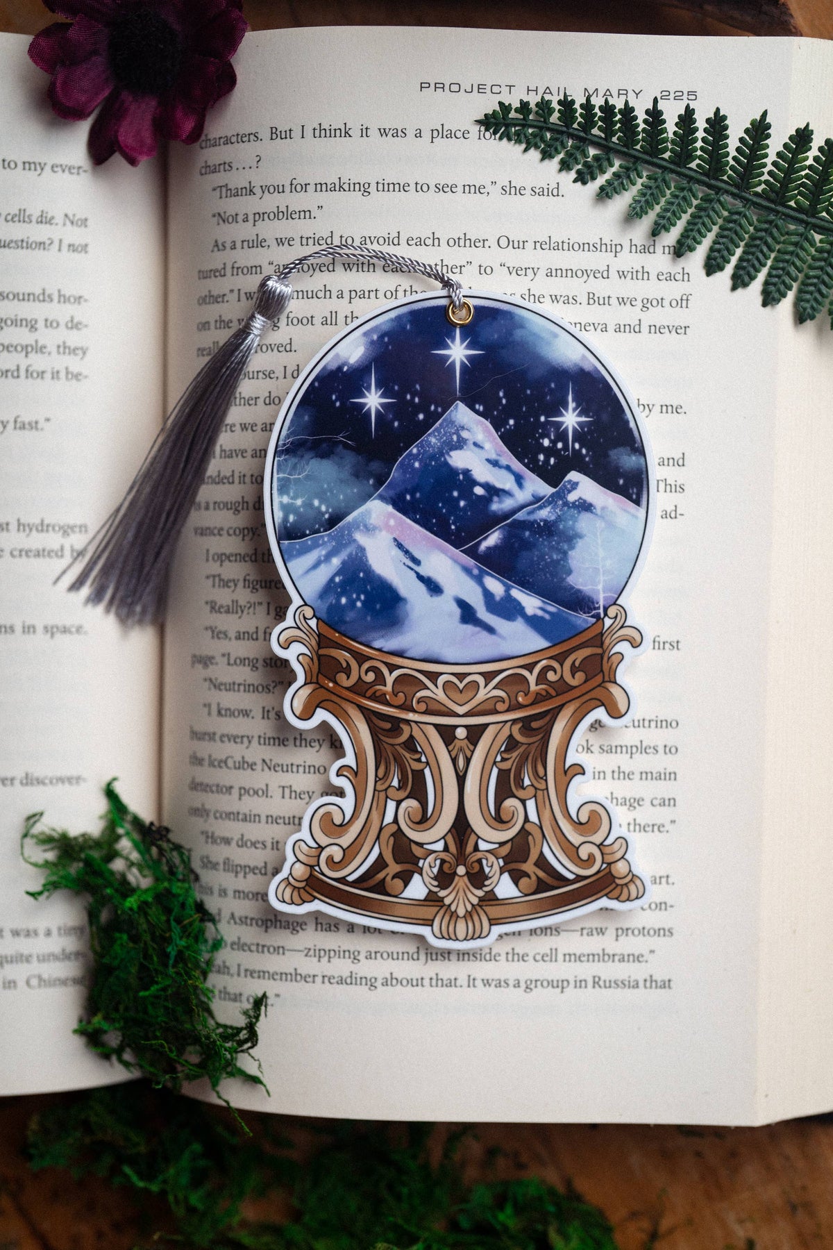 The Dreamer's Starlit Mountains Bookmark